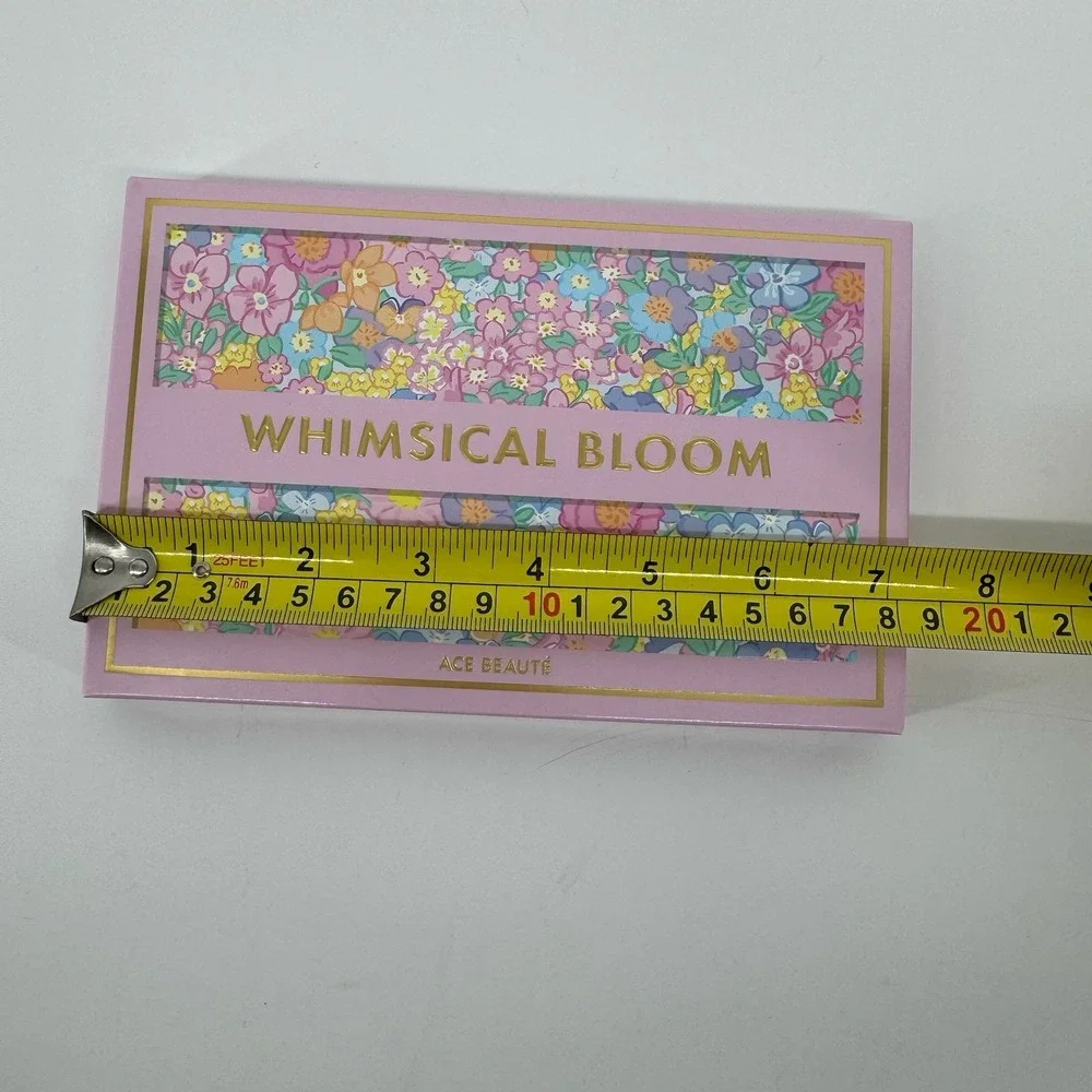 Ace Beaute NIB Whimsical Bloom Eyeshadow Palette Floral Vibrant 15 Colors Cute
